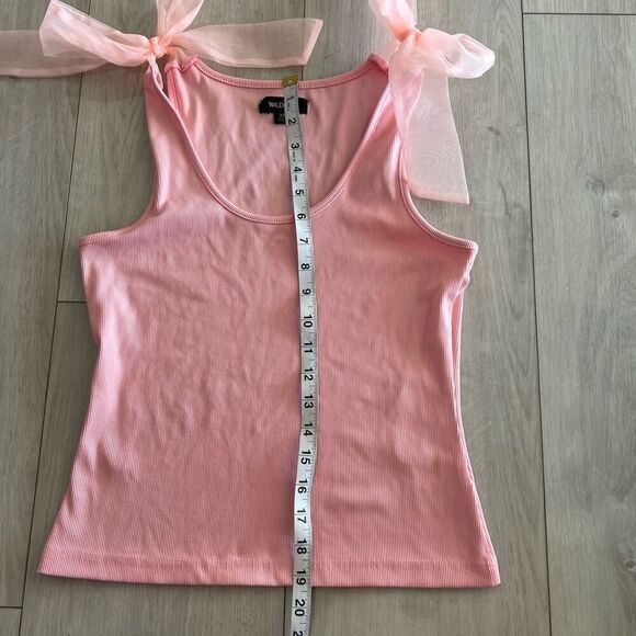 Wildfox women pink top size xs - Picture 3 of 6